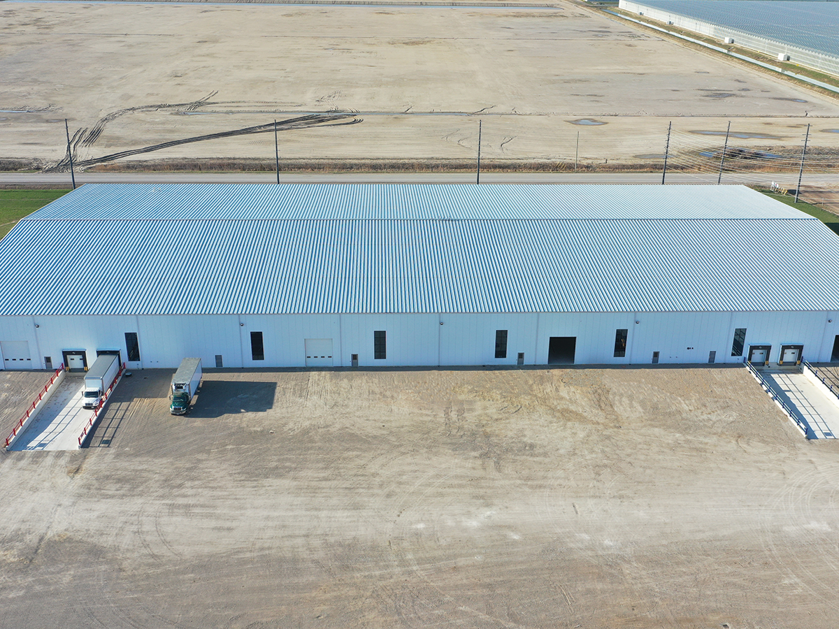 Steel Building Warehouse Completed Construction