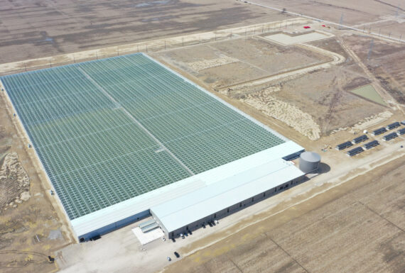 Ketler Farms greenhouse construction complete